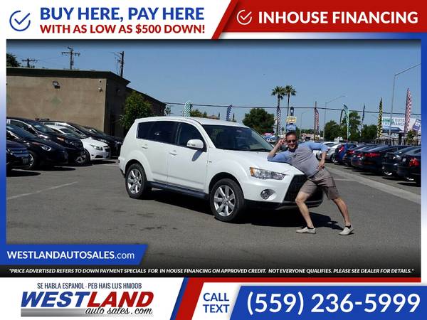 2013 Mitsubishi Outlander GTSUV PRICED TO SELL! - - by for sale in Fresno, CA – photo 4