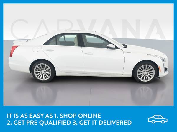 2016 Caddy Cadillac CTS 2 0 Luxury Collection Sedan 4D sedan White for sale in San Diego, CA – photo 10
