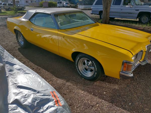 1972 Mercury cougar convertible 351 Cleveland, sale possible trade for sale in Flagstaff, AZ – photo 2