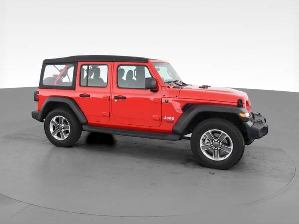 2020 Jeep Wrangler Unlimited Sport S Sport Utility 4D suv Red - -... for sale in Boston, MA – photo 14