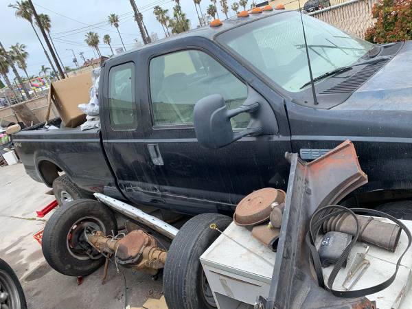 2001 Ford F-350 4x4 7 3 diesel new transmission bad motor - cars & for sale in Oceanside, CA – photo 2