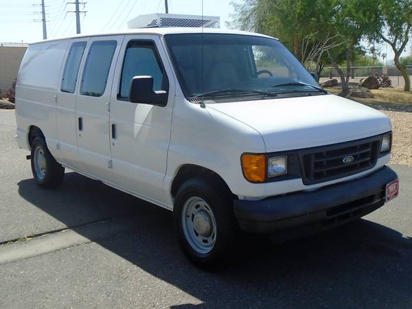2004 FORD E150 REFRIGERATOR CARGO VAN WORK TRUCK LOW MILES - cars & for sale in Phoenix, TX – photo 8