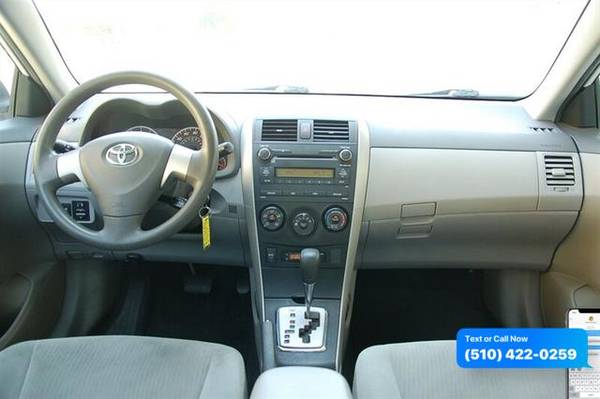 2010 Toyota Corolla LE LE 4dr Sedan 4A - Call/Text for sale in Fremont, CA – photo 5