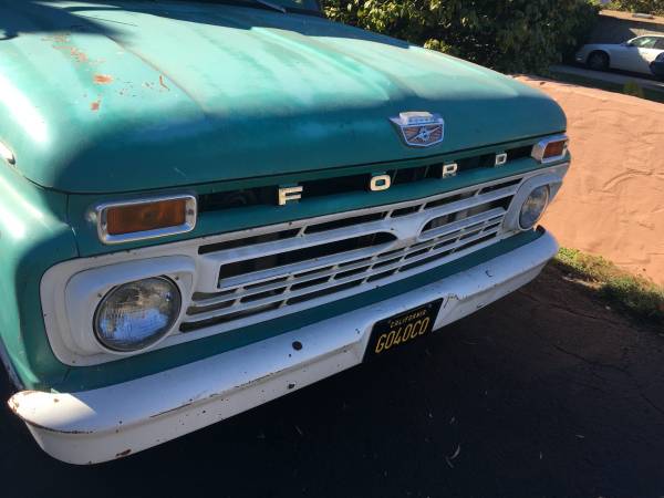 1966 F-100 - cars & trucks - by owner - vehicle automotive sale for sale in Aptos, CA – photo 11