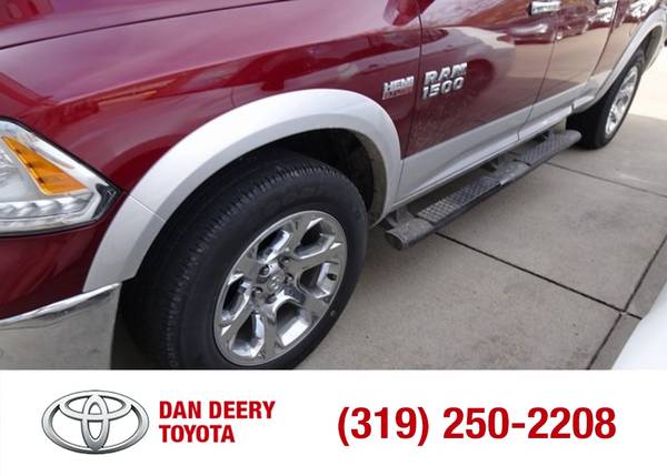 2018 Ram 1500 Laramie Delmonico Red Pearlcoat - cars & trucks - by... for sale in Cedar Falls, IA – photo 2