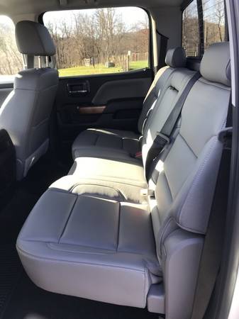 2018 Chevy Chevrolet Silverado 1500 LTZ pickup White - cars & trucks... for sale in Boone, NC – photo 24