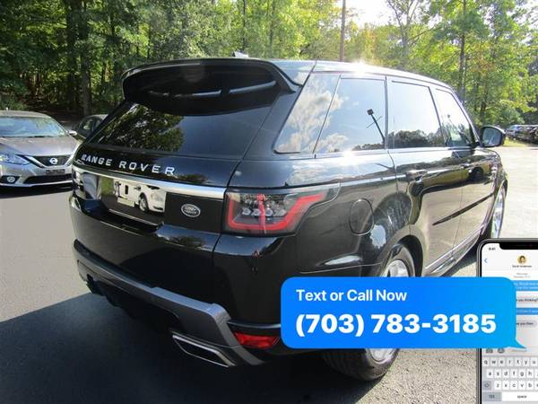2020 LAND ROVER RANGE ROVER SPORT HSE ~ WE FINANCE BAD CREDIT - cars... for sale in Stafford, District Of Columbia – photo 5