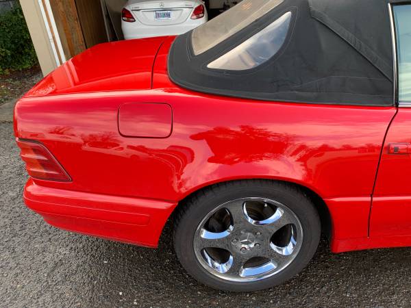 MERCEDES-BENZ SL600 Rare RED - cars & trucks - by owner - vehicle... for sale in Winston, OR – photo 6