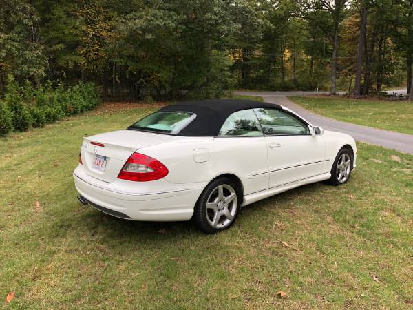 Mercedes CLK 550 AMG White Convertible FAST! for sale in Lunenburg , MA – photo 6