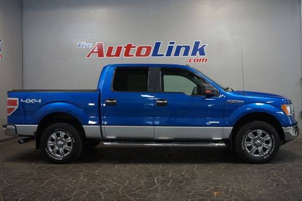 2011 Ford F150 SuperCrew Cab, XLT Pickup 4D 5 1/2 ft - Blue for sale in Bartonville, IL – photo 3
