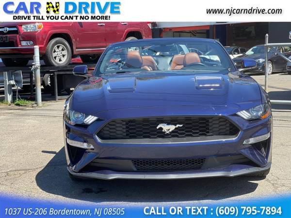 2020 Ford Mustang EcoBoost Premium Convertible - - by for sale in Bordentown, PA – photo 2