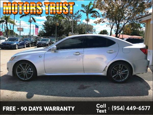 2011 Lexus IS 250 4dr Sport Sdn Auto RWD BAD CREDIT NO PROBLEM! for sale in Miami, FL – photo 3