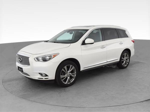 2013 INFINITI JX JX35 Sport Utility 4D suv White - FINANCE ONLINE -... for sale in Sausalito, CA – photo 3
