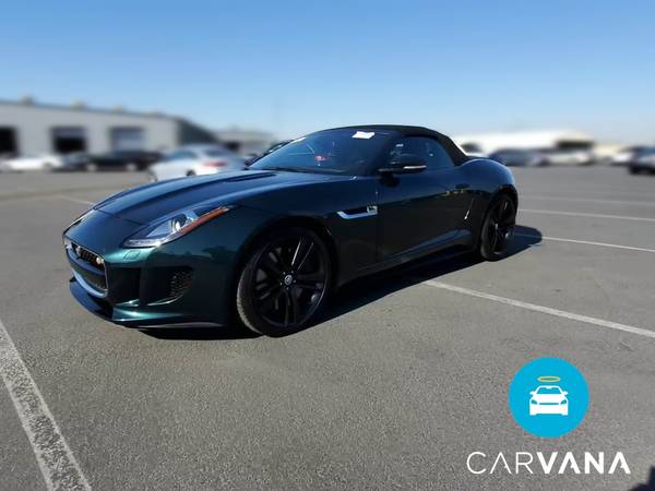 2014 Jag Jaguar FTYPE V8 S Convertible 2D Convertible Green -... for sale in Bakersfield, CA – photo 3