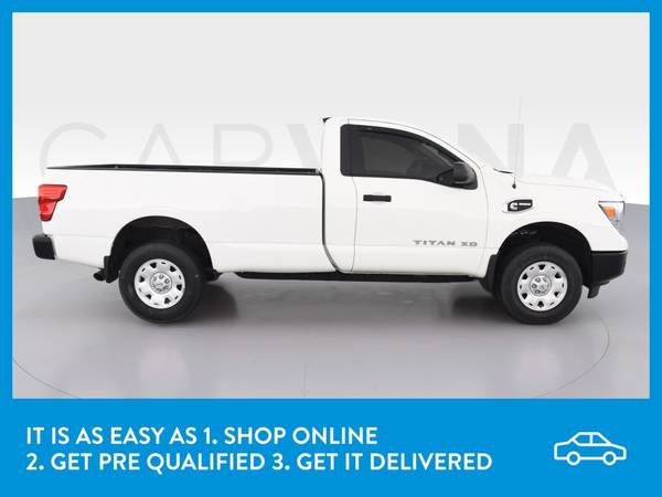 2017 Nissan TITAN XD Single Cab S Pickup 2D 8 ft pickup White for sale in Springfield, IL – photo 10