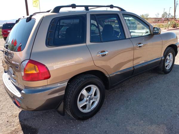 2003 HYUNDAI SANTA FE LX SOLD - - by dealer - vehicle for sale in Lake Havasu City, AZ – photo 4