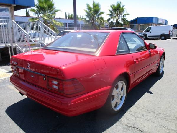 2000 Mercedes-Benz SL-500 HARD TOP CONVERTIBLE - LOW MILEAGE - NICE... for sale in Sacramento , CA – photo 3