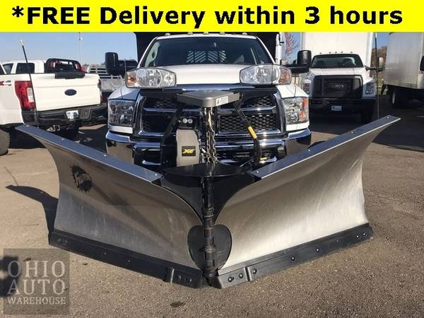 2017 Ram 3500 Chassis Cab Tradesman 4X4 Dump Bed Snow Plow 1-Own We... for sale in Canton, WV – photo 3