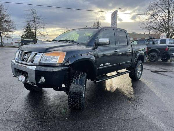 2011 Nissan Titan Crew Cab SL Pickup 4D 5 1/2 ft for sale in Eugene, OR – photo 2