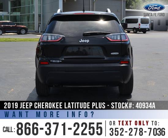 2019 Jeep Cherokee Latitude Plus SiriusXM - Cruise - Leather for sale in Alachua, FL – photo 6