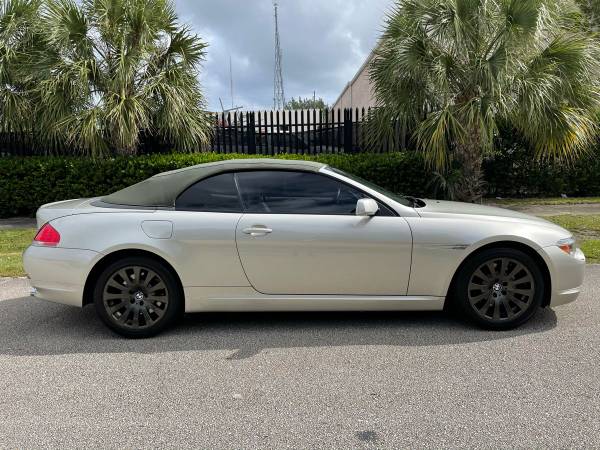 2004 BMW 645Cic Convertible 82k miles Mint - cars & trucks - by... for sale in Lake Park, FL – photo 5