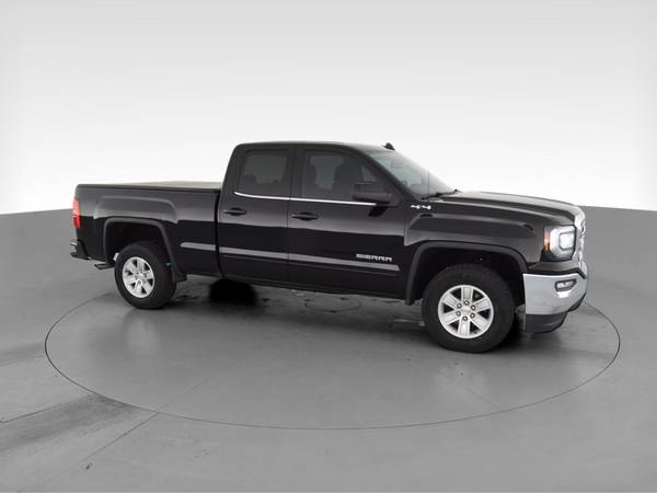 2018 GMC Sierra 1500 Double Cab SLE Pickup 4D 6 1/2 ft pickup Black... for sale in Green Bay, WI – photo 14
