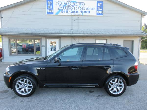 2007 BMW X3 Sport AWD - Auto/Leather/Roof/Wheels/Navigation - SHARP!! for sale in Des Moines, IA