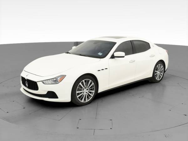 2015 Maserati Ghibli Sedan 4D sedan White - FINANCE ONLINE - cars &... for sale in Dallas, TX – photo 3