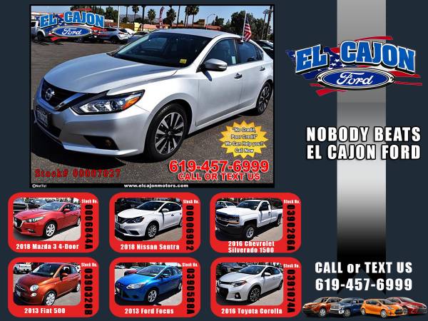 2018 Nissan Altima sedan-EZ FINANCING-LOW DOWN! EL CAJON FORD for sale in Santee, CA – photo 24