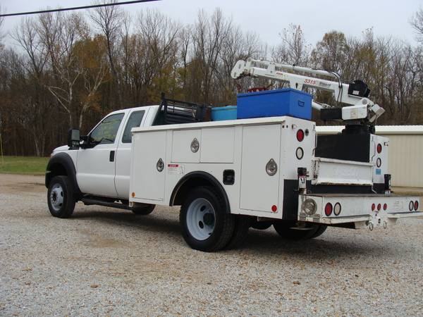 2013 FORD F450 EXT CAB DUALLY SERVICE W/ CRANE STOCK #775 - ABSOLUTE... for sale in Corinth, MS – photo 5