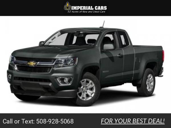2016 Chevy Chevrolet Colorado 4WD LT pickup Gray for sale in Mendon, MA