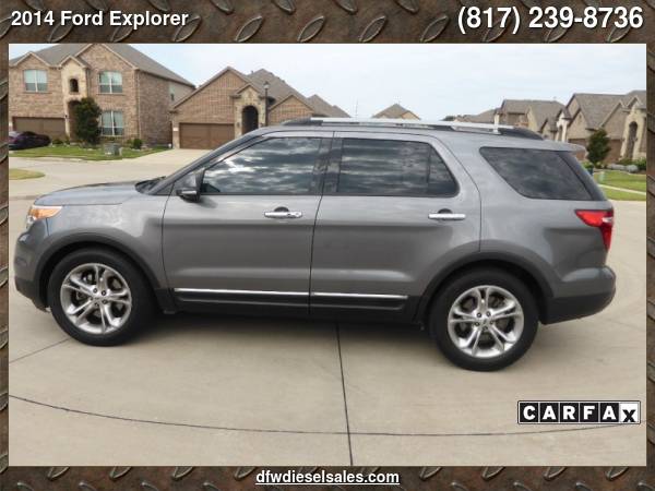 2014 Ford Explorer FWD 4dr Limited GRAY LEATHER ALLOYS SUPER NICE... for sale in Lewisville, TX – photo 9