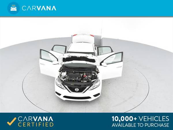 2017 Nissan Sentra SV Sedan 4D sedan White - FINANCE ONLINE for sale in Detroit, MI – photo 12