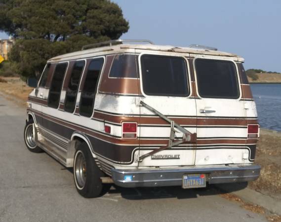 1984 Chevy G20 Van $2800 Firm - cars & trucks - by owner - vehicle... for sale in San Francisco, CA – photo 2
