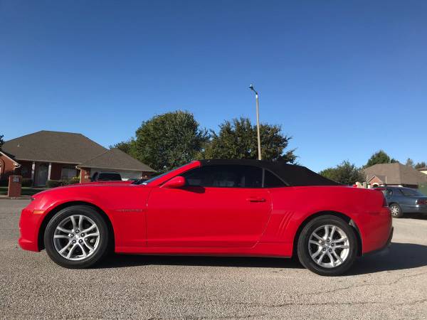 2015 CHEVROLET CAMARO RS CONVERTIBLE- LEATHER LOADED W/ HUD! for sale in Norman, TX – photo 2