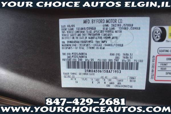 2005 *FORD**FREESTAR*S 51K 1OWNER CD KEYLES GOOD TIRES A71953 for sale in Elgin, IL – photo 19