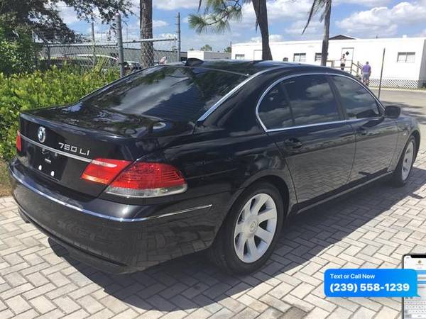 2006 BMW 7-Series 750li - Lowest Miles / Cleanest Cars In FL for sale in Fort Myers, FL – photo 4