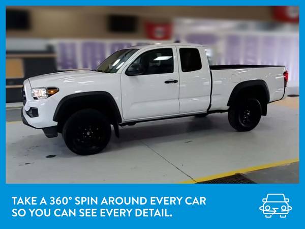 2019 Toyota Tacoma Access Cab SR5 Pickup 4D 6 ft pickup White for sale in Washington, District Of Columbia – photo 3