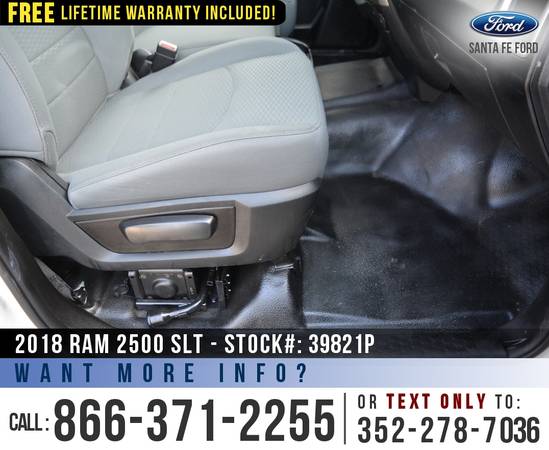 *** 2018 RAM 2500 SLT 4WD *** Tinted Windows - Camera - SiriusXM for sale in Alachua, GA – photo 23