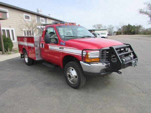 2000 Ford F-550 4x4 Reg Cab Fire Grass Truck for sale in Other, SD – photo 9