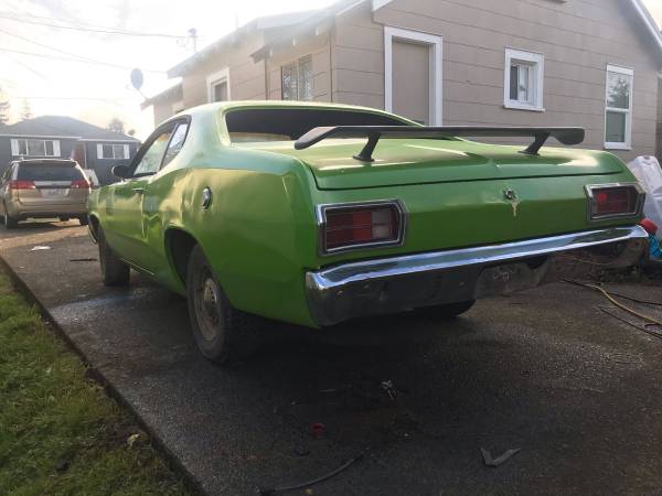 1973 Plymouth Duster - cars & trucks - by owner - vehicle automotive... for sale in Carrolls, OR – photo 2