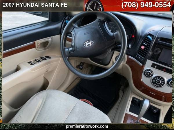2007 HYUNDAI SANTA FE GLS - - by dealer - vehicle for sale in Alsip, IL – photo 17
