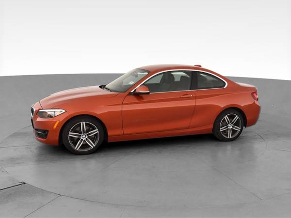 2017 BMW 2 Series 230i Coupe 2D coupe Orange - FINANCE ONLINE - cars... for sale in Washington, District Of Columbia – photo 4