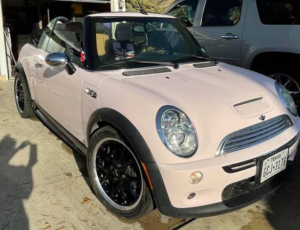 2005 Soft Pink Mini Cooper S Convertible-New Brakes,Struts,Tires -... for sale in Kerrville, TX – photo 6