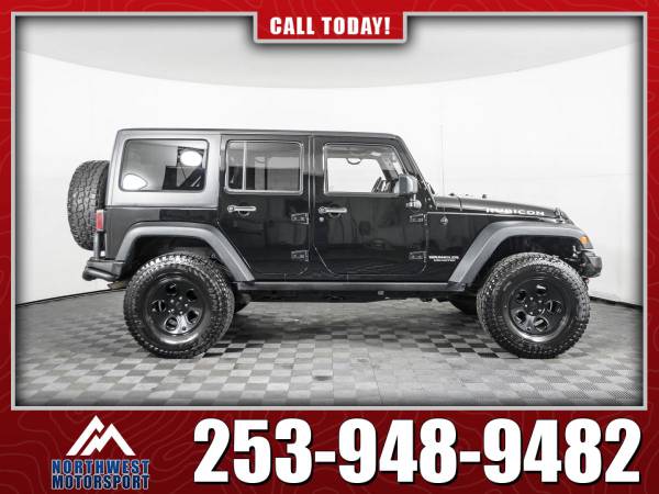Lifted 2014 Jeep Wrangler Unlimited Rubicon 4x4 for sale in PUYALLUP, WA – photo 4