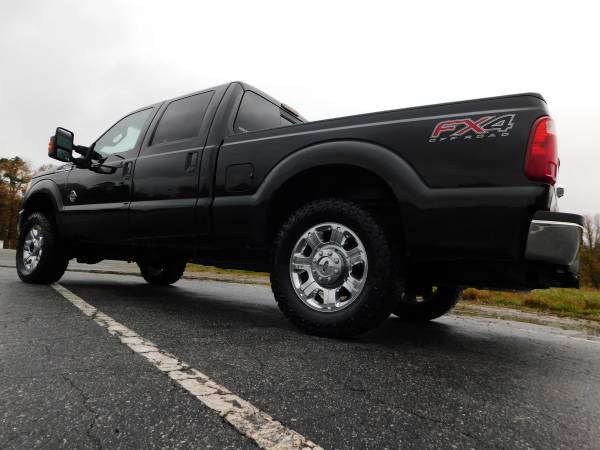 LIFTED 15 FORD F250 LARIAT CREW 6.7L POWERSTROKE TURBO DIESEL 4X4... for sale in KERNERSVILLE, NC – photo 8