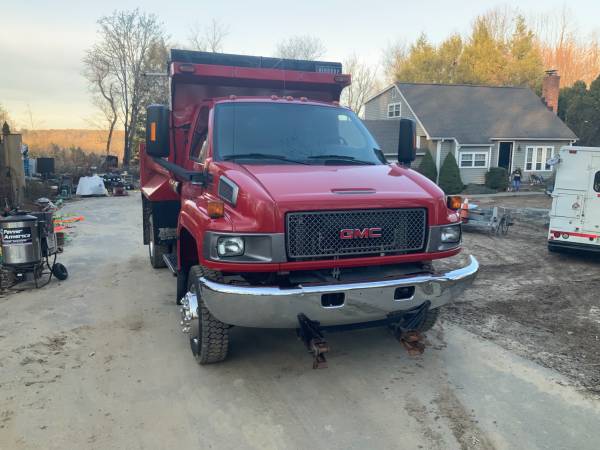 Gmc 5500 dump 4x4 diesel plow - cars & trucks - by owner - vehicle... for sale in Prospect, CT – photo 18