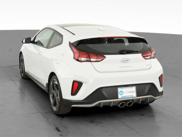 2019 Hyundai Veloster Turbo Coupe 3D coupe White - FINANCE ONLINE -... for sale in Colorado Springs, CO – photo 8