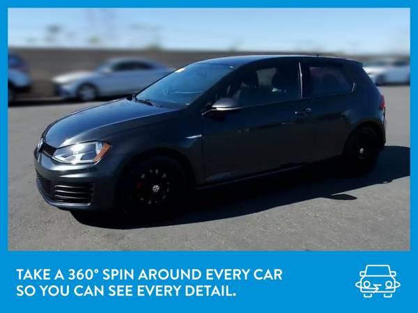 2015 VW Volkswagen Golf GTI S Hatchback Coupe 2D coupe Gray for sale in Brunswick, GA – photo 3