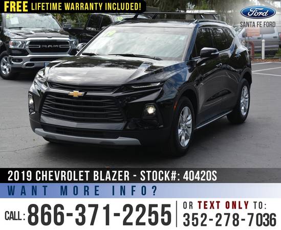 *** 2019 Chevrolet Blazer *** Touchscreen - Apple CarPlay - Onstar -... for sale in Alachua, FL – photo 3